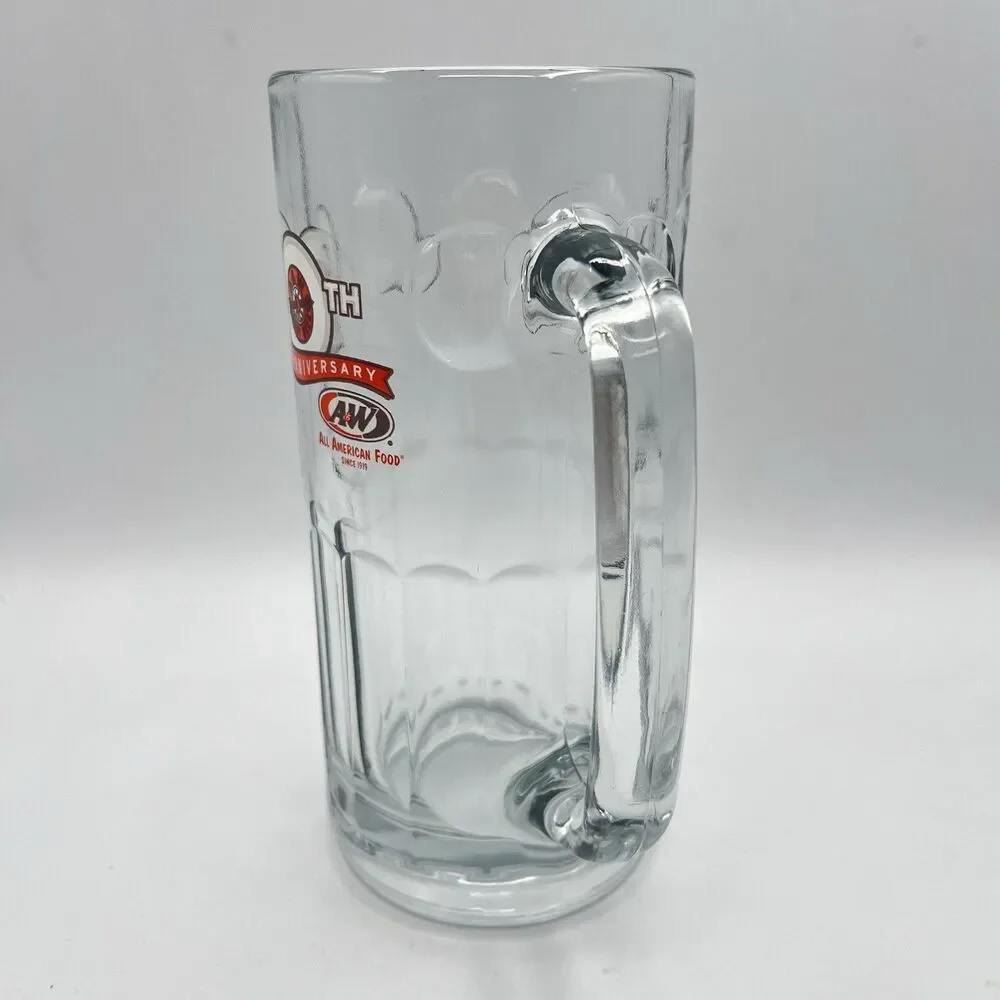 Vintage - A&W Root Beer 90th Anniversary Mug - 7” Tall  18 oz.